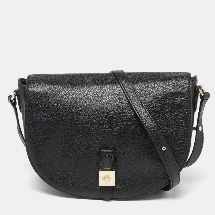 Mulberry Black Leather Tessie Crossbody Bag Mulberry TLC