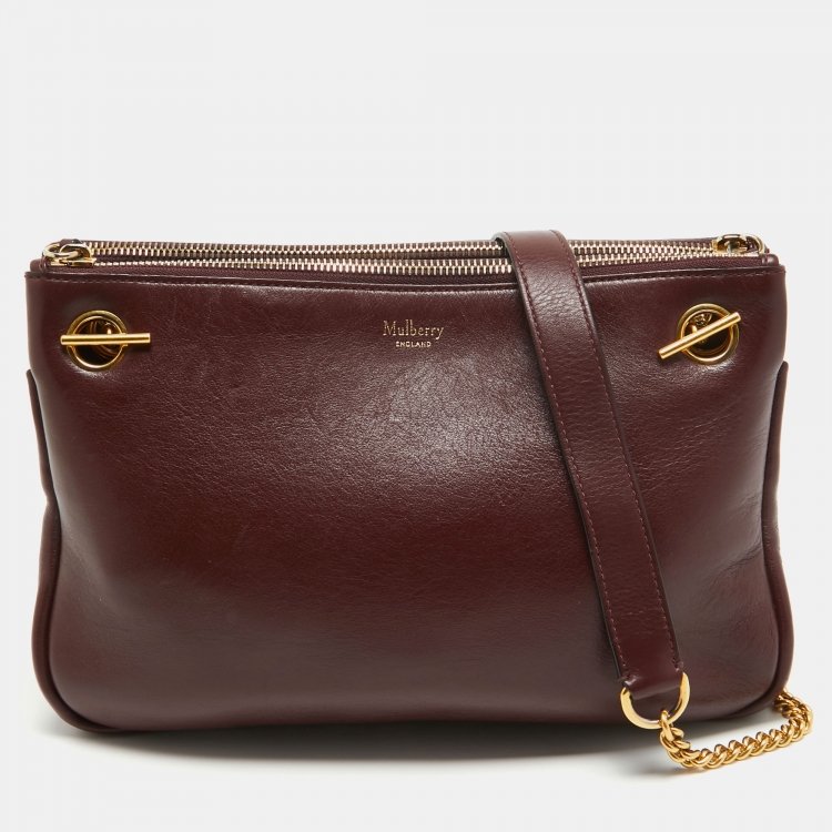 Burgundy mulberry discount bag