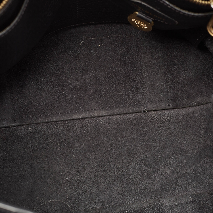 مملوكة مسبقًا Mulberry Black Leather Bayswater Satchel