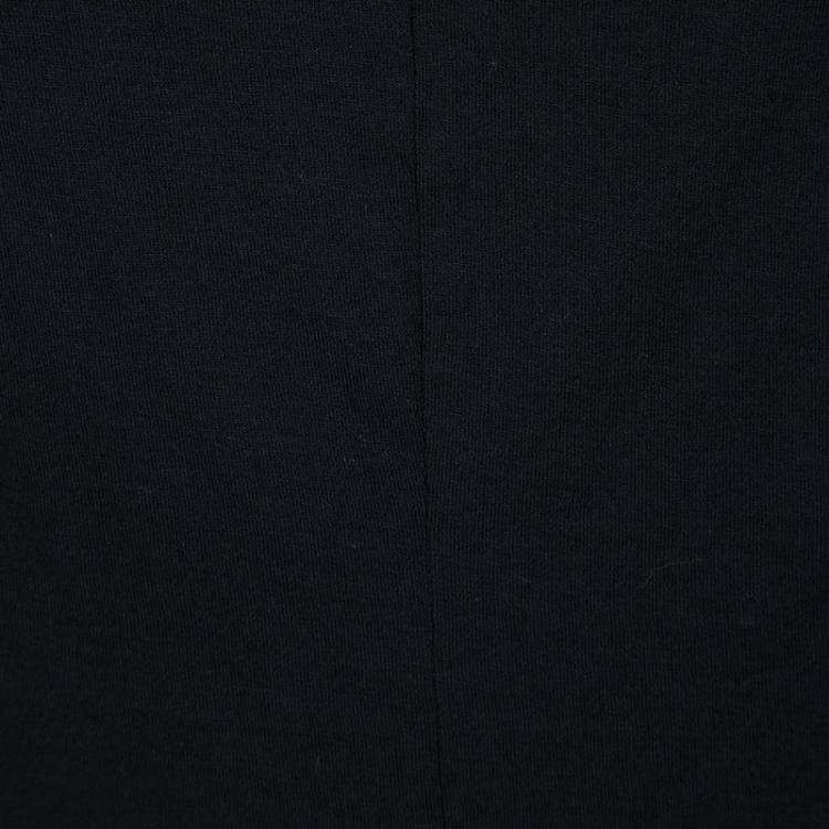 Pre Owned Narciso Rodriguez Navy Blue Contrast Trim Detail Sleeveless Top M