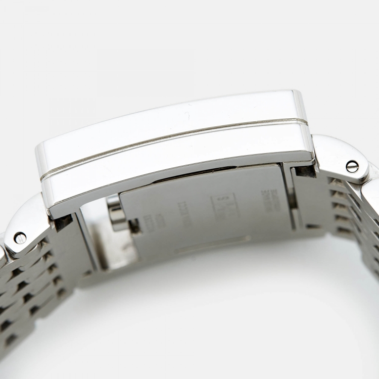 Pre Owned Nina Ricci Mother Of Pearl Stainless Steel Diamond N02283 Women's Wristwatch 28.50 mm