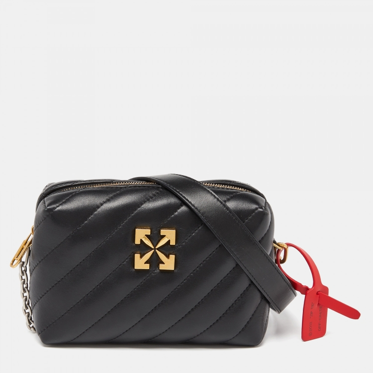 Off-White Zipper Crossbody Bags for Women