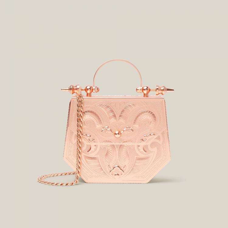 okhtein gold bag
