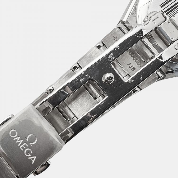 مملوكة مسبقًا Omega Grey Diamond Stainless Steel Constellation 131.10.25.60.56.001 Women's Wristwatch 25 mm  