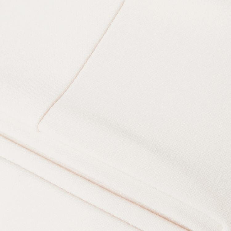 Pre Owned Oscar De La Renta Virgin Wool Straight Leg Pants 6