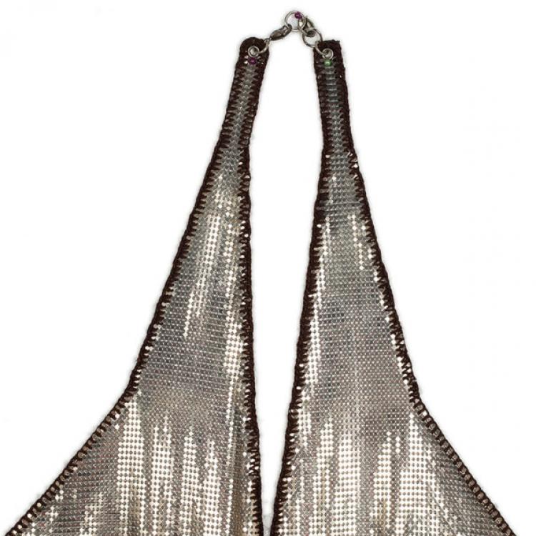 Pre Owned Paco Rabanne Vintage Chainmail Top S