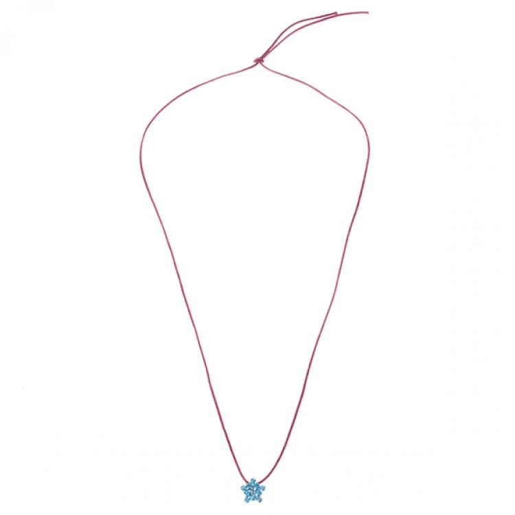 Pre Owned Pasquale Bruni Blue Topaz Star Pendant