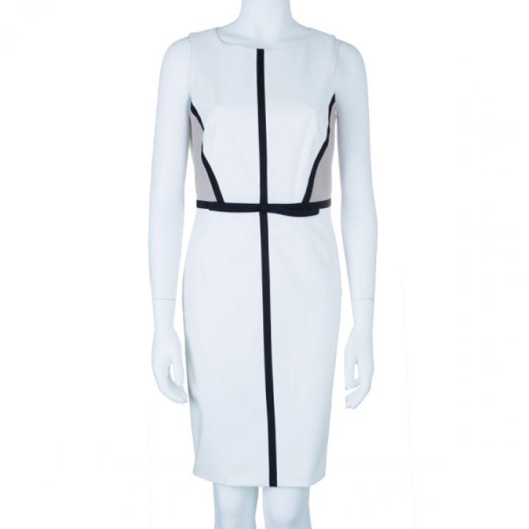 Pre Owned Paule Ka Block Print Shift Dress M