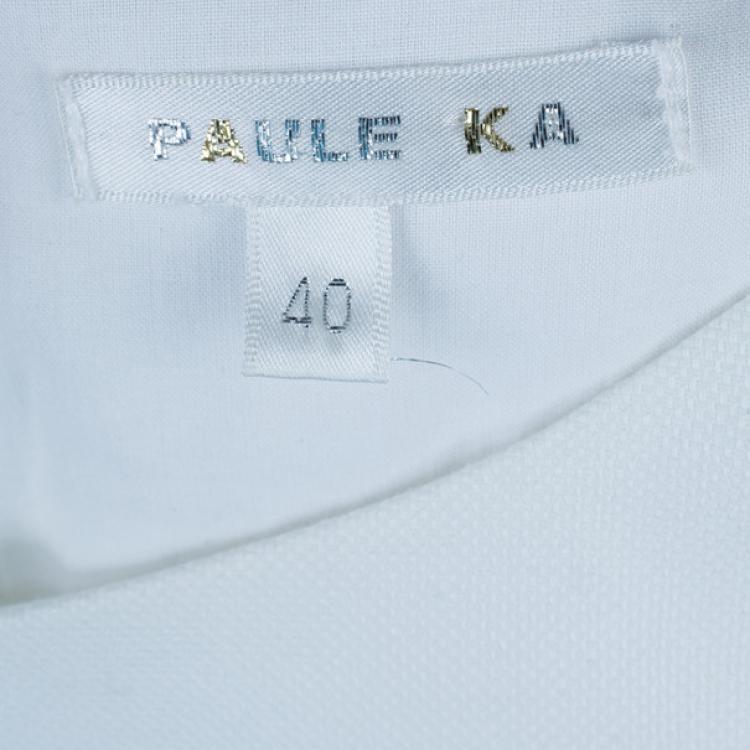 Pre Owned Paule Ka Block Print Shift Dress M