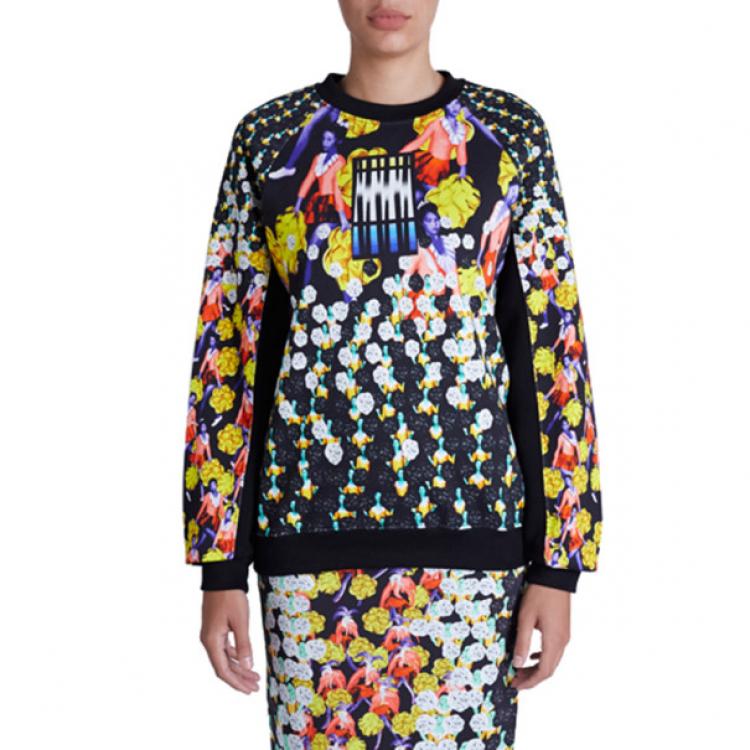 Peter Ruc Printed Cotton Sweater Peter Pilotto TLC