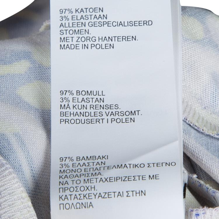 Pre Owned Peter Pilotto Multicolor Printed Cotton Trousers M