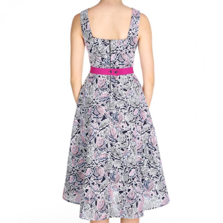Pre Owned Peter Pilotto Axis Midi Dress S