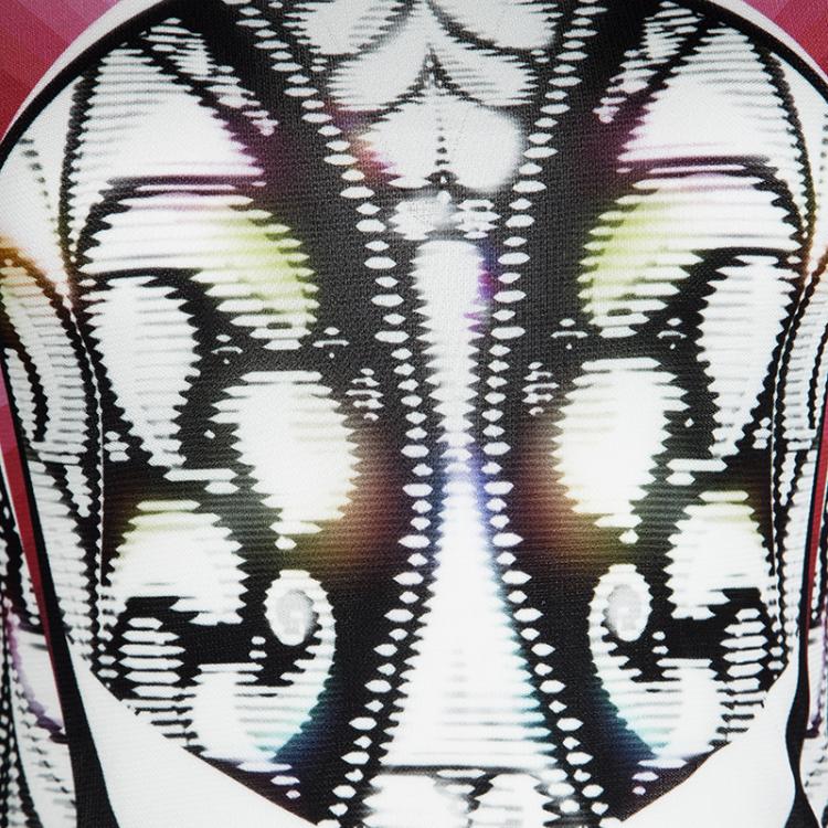Pre Owned Peter Pilotto Multicolor Printed Long Sleeve Top S