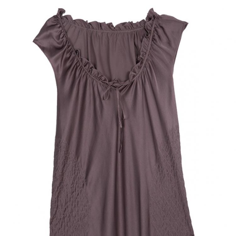 Pre Owned Philosophy Di Alberta Ferretti Satin Dress M