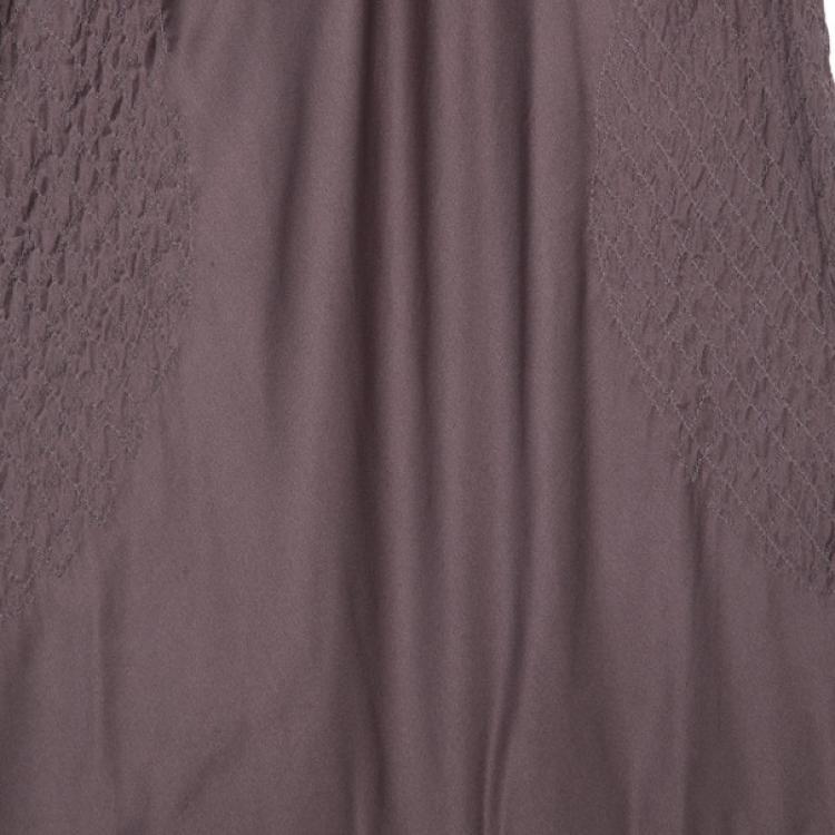 Pre Owned Philosophy Di Alberta Ferretti Satin Dress M