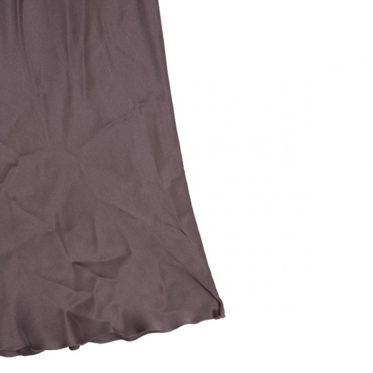 Pre Owned Philosophy Di Alberta Ferretti Satin Dress M