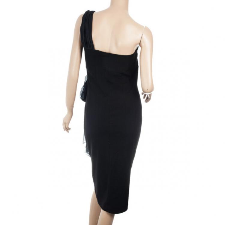 Pre Owned Philosophy Di Alberta Ferretti Short Bow Dress M