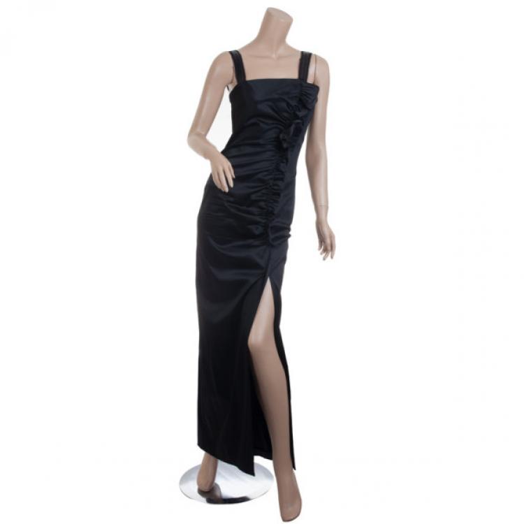 Pre Owned Philosophy di Alberta Ferretti Black Dress S