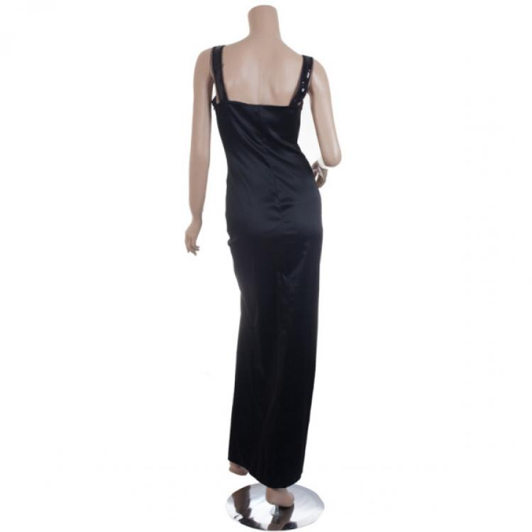 Pre Owned Philosophy di Alberta Ferretti Black Dress S