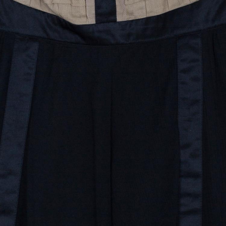 Pre Owned Philosophy di Alberta Ferretti Black Sleeveless Dress M