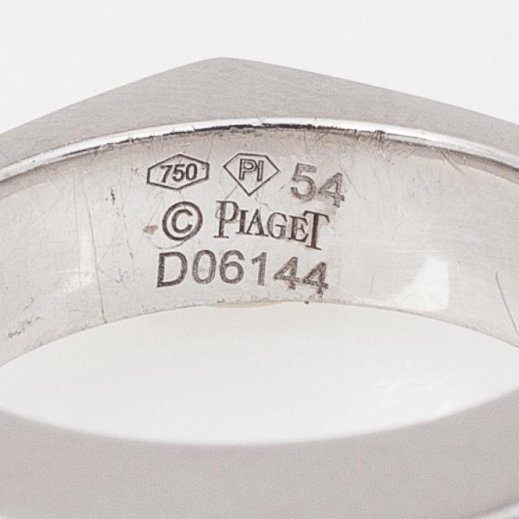 مملوكة مسبقًا Piaget Diamond Band Ring Size 54.5