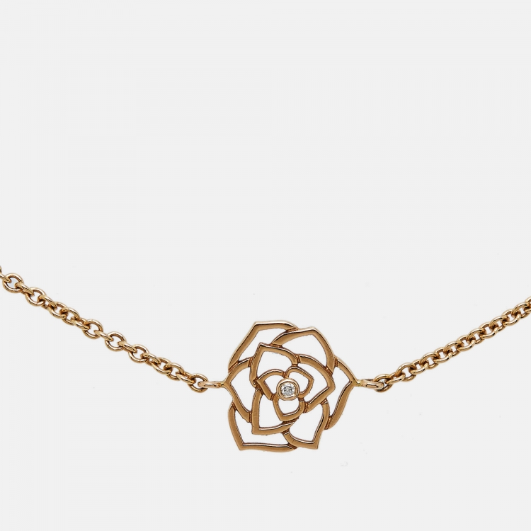 Pre Owned Piaget Rose Diamond 18k Rose Gold  Bracelet
