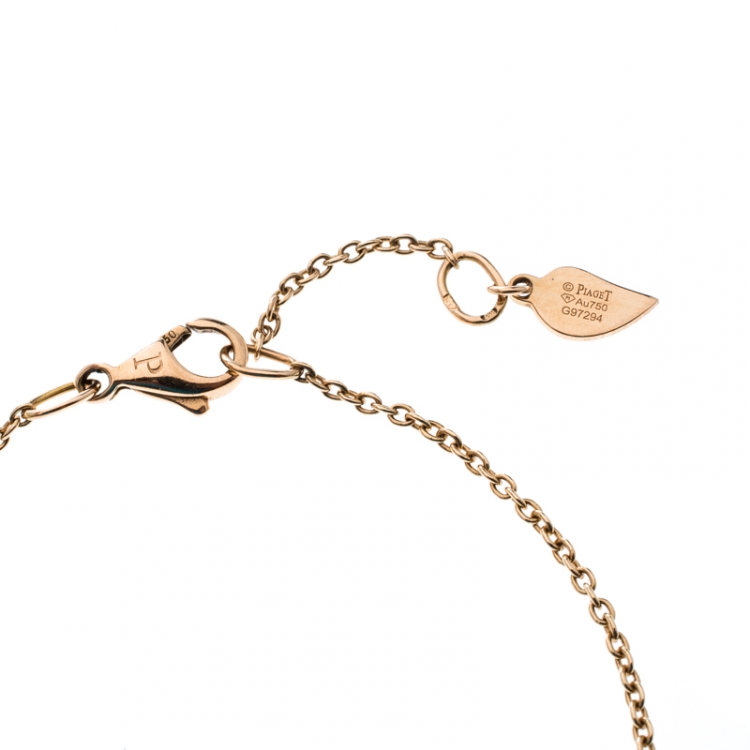 Pre Owned Piaget Rose Diamond & 18K Rose Gold Bracelet