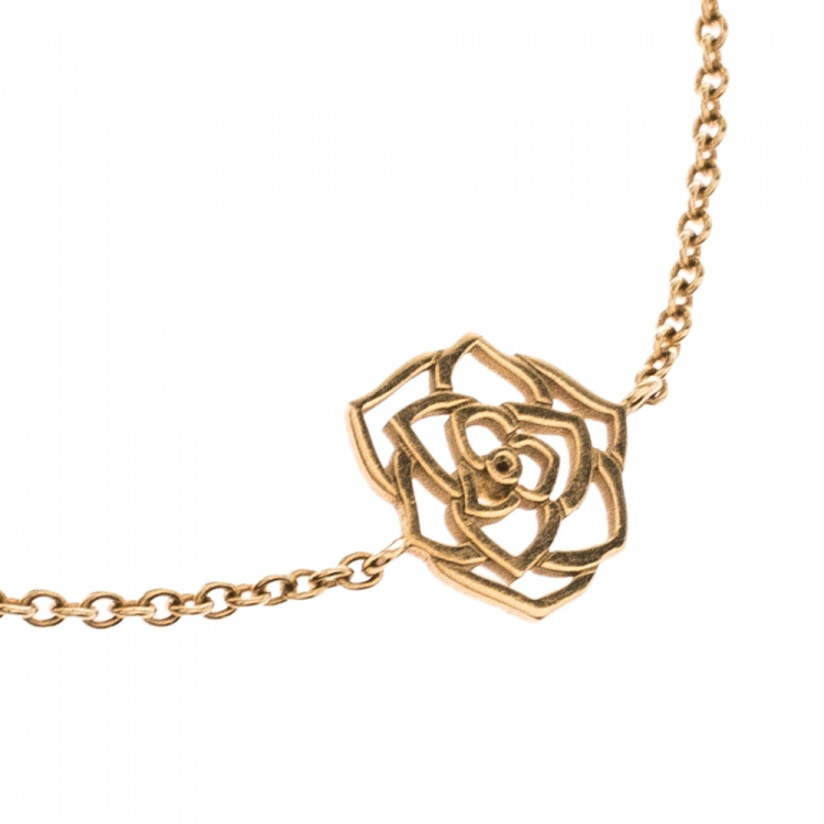 Pre Owned Piaget Rose Diamond 18K Rose Gold Bracelet
