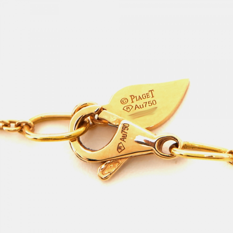 Pre Owned Piaget Rose Diamond 18k Rose Gold Bracelet