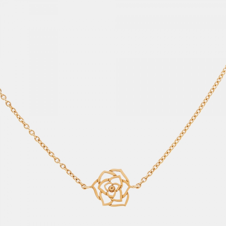 Pre Owned Piaget Rose Diamond 18k Rose Gold Bracelet