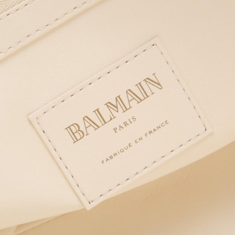 Pre Owned Pierre Balmain "Pierre" Suede Leather Satchel