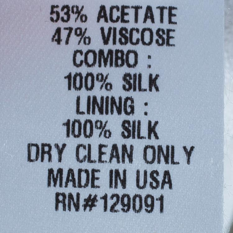 Pre Owned Prabal Gurung Wide Leg Tuxedo Pants S