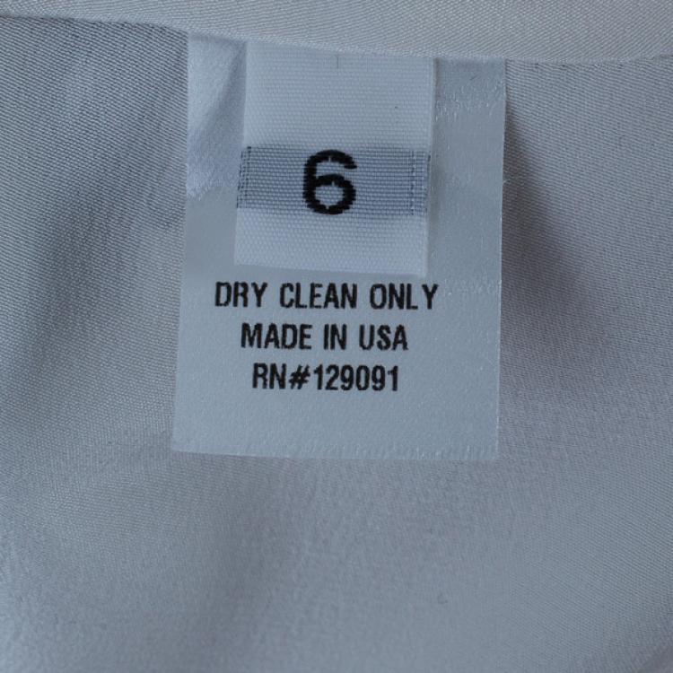 Pre Owned Prabal Gurung Full Sleeve Printed Combo Dress M