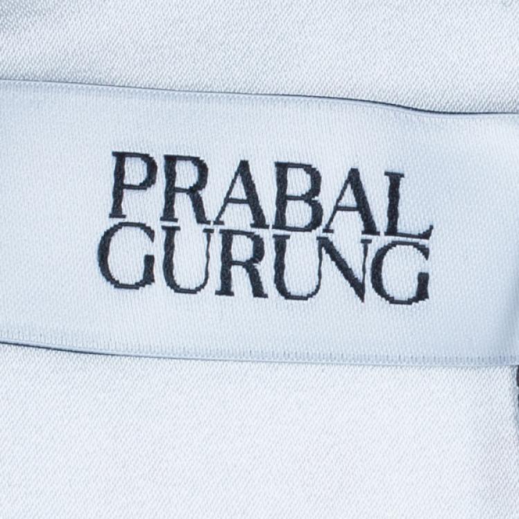 Pre Owned Prabal Gurung Dotted Seam Dress S