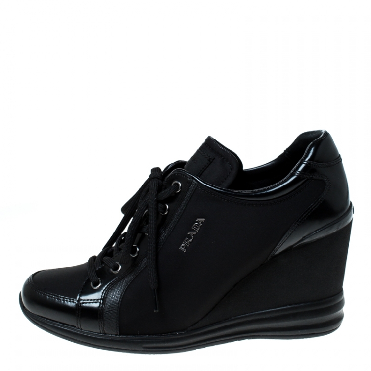 Prada 2025 wedge sneakers