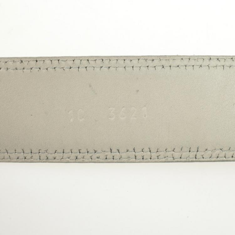 Pre Owned Prada Cinture Buckle Belt