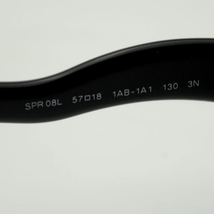 Pre Owned Prada Black SPR08L Sunglasses