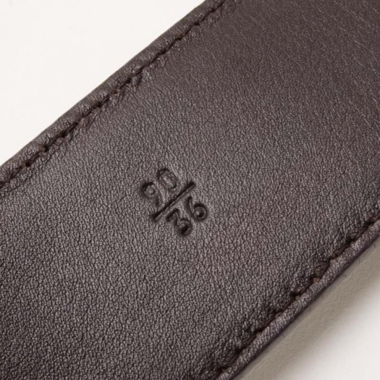 مملوكة مسبقًا Prada Metallic Silver Belt