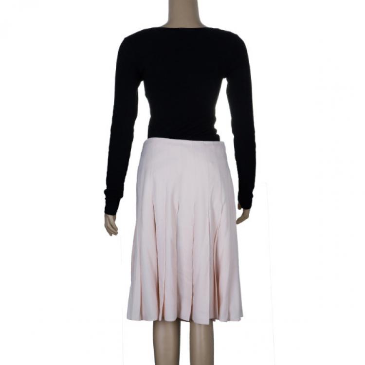 Pre Owned Prada Blush Pink Skirt S