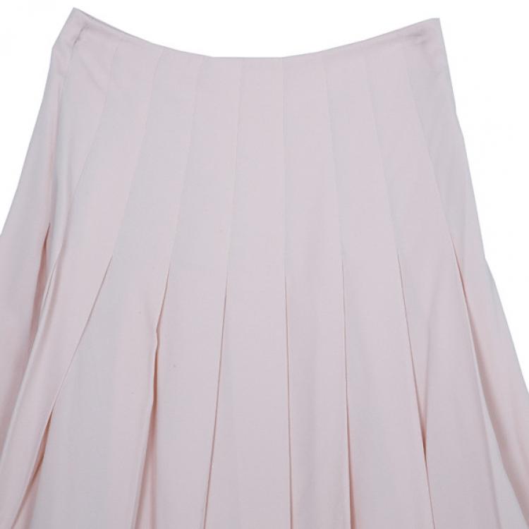 Pre Owned Prada Blush Pink Skirt S