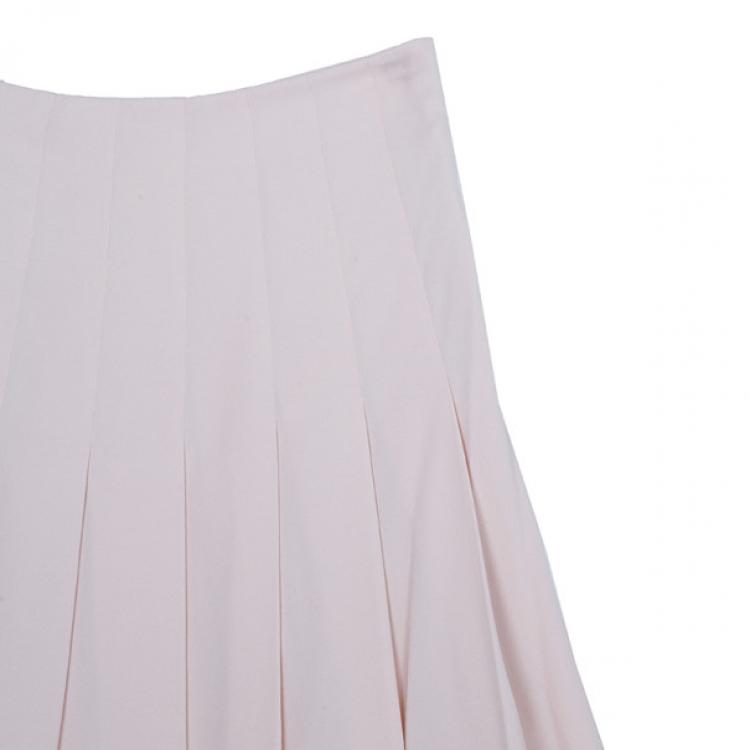 Pre Owned Prada Blush Pink Skirt S