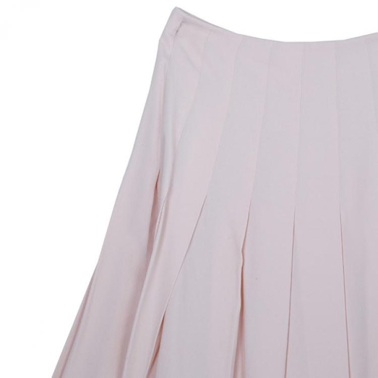 Pre Owned Prada Blush Pink Skirt S