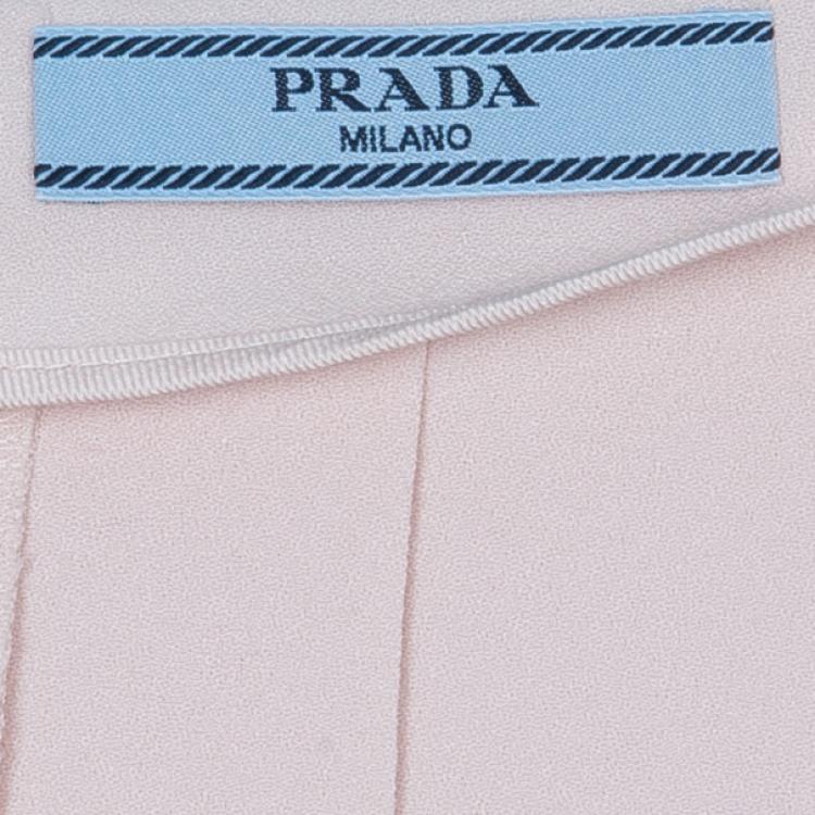 Pre Owned Prada Blush Pink Skirt S