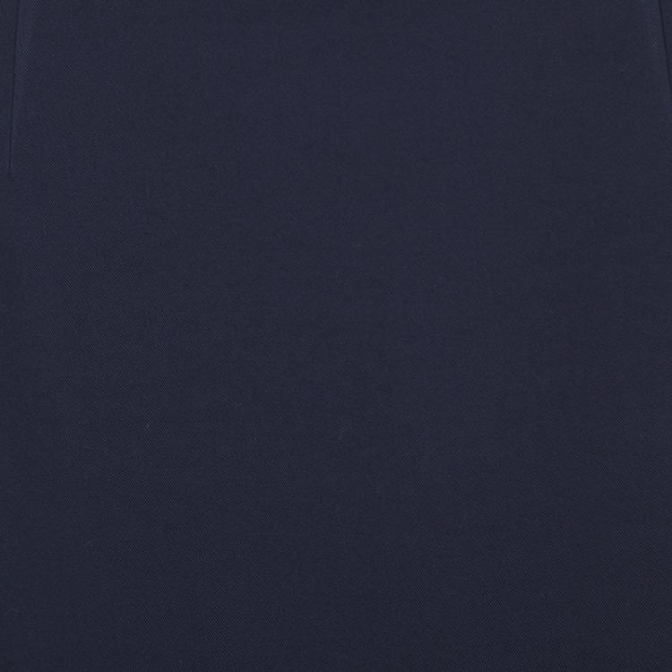 Pre Owned Prada Navy Blue Textured Wool Skirt L