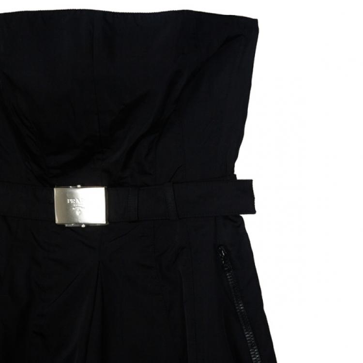 Pre Owned Prada Strapless Corset Dress M