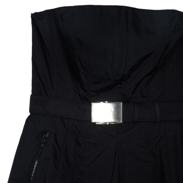 Pre Owned Prada Strapless Corset Dress M