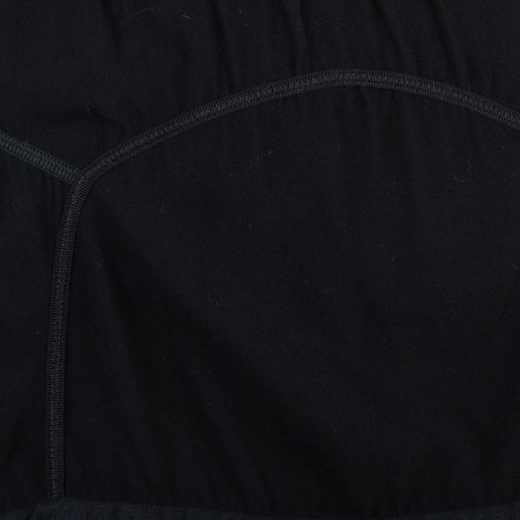 Pre Owned Prada Ruched Fit Flare Skirt S