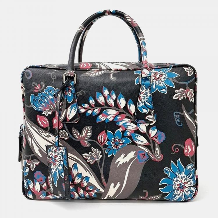 Pre Owned Prada Saffiano Briefcase
