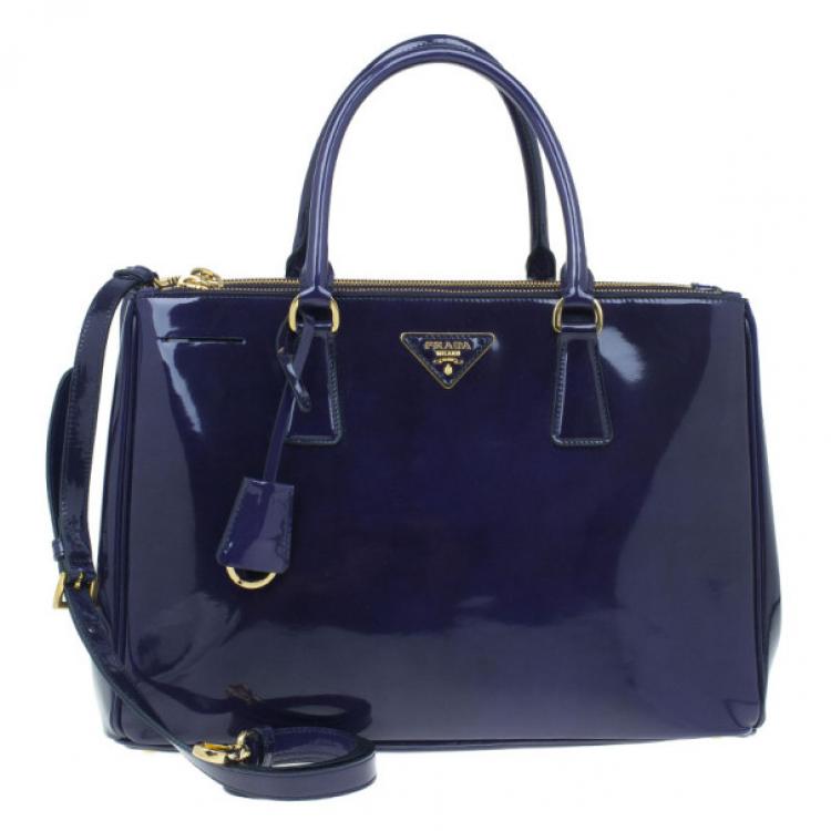 PRADA-Logo-Leather-Shoulder-Bag-Crossbody-Bag-Purple-1BH096 –  dct-ep_vintage luxury Store