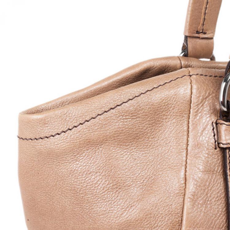 Pre Owned Prada Ombre Leather Shopper Tote